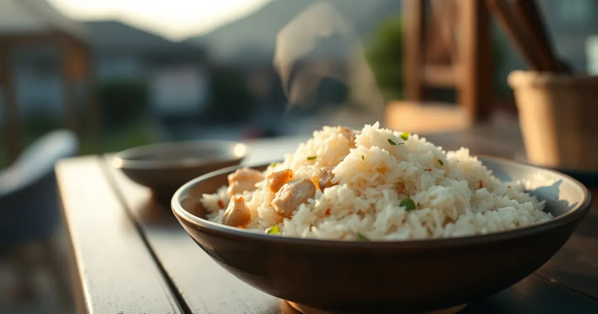 Riz au poulet façon Hainan : juteux, parfumé, facile